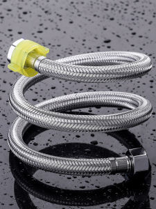 Ống Mềm Dẫn Nước Nóng Lạnh Bằng Thép Không Gỉ 304 Dệt Chịu Áp Suất Cao Ống Nối Dài Ống Nước Gia Dụng 80cm