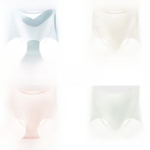 [Aurora Coast] Ultra-Thin Ice Silk High Waist Mask Belly Contracting Underwear Female Hip Lifting Seamless Quick-Drying Breathable Briefs