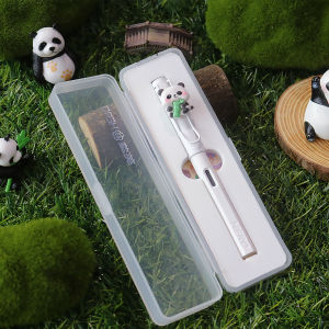 Hero Fine Point Pen Cream Color Suitable for Third Grade Students Replaceable Ink Cartridge Posture Correction Writing Practice Pen