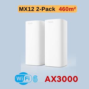 Tenda | Tenda Official AX3000 WiFi6 Mesh System EX/MX12 Wireless Router Wi-Fi6 Mesh WiFi Router up to 7000 sq.ft. Wifi range extender