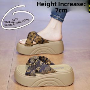DINGMUYI | Chinese Style Thick Heel Sandals Slim Fit Casual