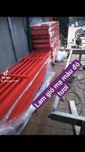 Lam Gió (Louver) Tôn Mạ Kẽm - Độ Dày Lam Gió 0.60mm - Đặt Hàng 2-5 Ngày Có Hàng- Đơn Giá / 1 Khung