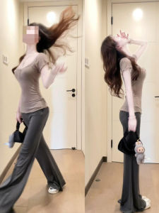 CHANGTONG | Vintage Stylish WaistSlimming T-Shirt