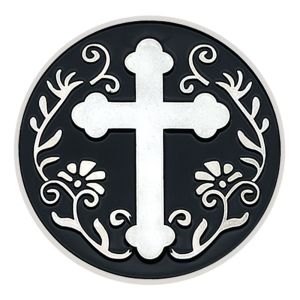 All Things Are Possible Cross Souvenir Coin Silver Plated Servant of Gods Christ Steward Christian Collection Coin