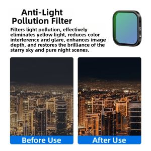 Neewer | Adjustable ND CPL Light Pollution Reduction Black Soft Filter