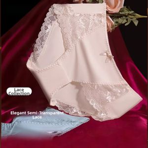 Summer Lace Breathable Seamless Female Briefs