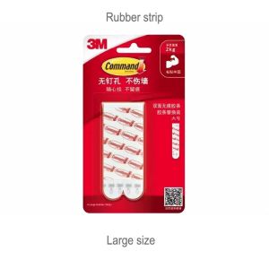 3M Command Strips Picture Hanging Strip Frame Damage-Free Lightweight Adhesive Hooks for Home Organization Storage