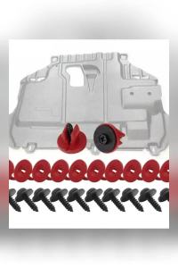 20 Chiếc Kẹp Ốc Vít Che Chắn Gầm Máy Cho Volvo V50 C30 Jaguar Ford Focus II C-Max Mondeo Mk3 Phụ Kiện Nhựa Tự Động