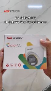Hikvision CCTV Camera DS-2CE70DF3T-PFS 2MP HD Full-color With Audio 24/7 Color Imaging Indoor Wired CCTV Analog Camera