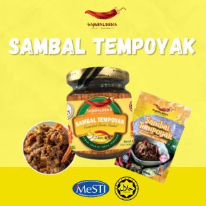 Sambal Tempoyak Bilis SAMBALEENA OFFICIAL HQ