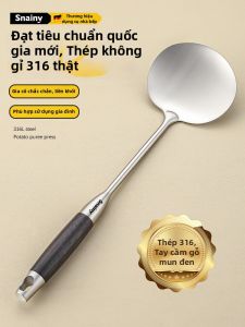 CHUANGSHUNFU | 316 Stainless Steel Food Grade Thickened Mushroom Shaped Spatula