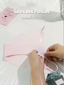 ใหม่ ชุดชั้นในสตรีผ้าไหมน้ำแข็ง เอวต่ำ เซ็กซี่ ยืดหยุ่น ยกก้น ไร้รอยต่อ ชิ้นเดียว เย็นสบาย