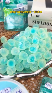 [BUY 1 GET 1] Mint Gummy Candy Cool Flavor | Chewy Refreshing Mint Candy Sweet Snack Soft Candy for Kids & Adults