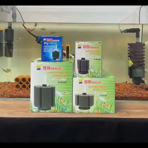XinYou XY2835 Sponge Filter Biofoam Super Biochemical Filter Aquarium Mini 40 L by Zeng Aquatic