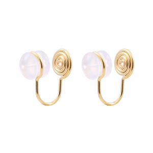 Unnaier Silicone Mosquito Coil Ear Clip Converter Female without Piercing Handy Gadget DIY Ear Studs Ear Clip Accessories Eardrop Frame