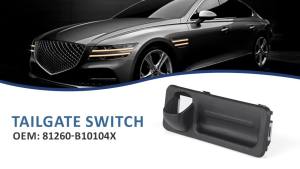 Công Tắc Khóa Cốp Xe Hyundai Genesis Sedan G80 2015-2020 Điều Khiển Cửa Sau Bằng Nút Nhấn Để Bảo Mật Xe