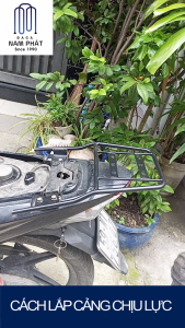 Cảng Winner X Sonic Chịu Lực 12 Li Đặc Baga 3ga Tay Dắt Nắm Xách Cản Cang Can Sau Winer Win Ưinner ít Đen Sơn Tĩnh Điện