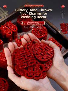 XIKUNLE | Mini Happiness Characters Wedding Supplies