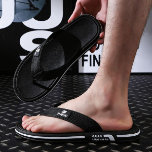 Mens Summer Fashion Sandals Anti-Slip Rubber Slippers Sporty Soft Bottom Wear Resistant Beach Flip Flops Flat Heel EVA