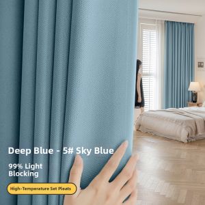 Light Blocking Curtains for Bedroom Livingroom Hook Style