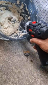 alat pengaduk mixer stick adonan mesin bor batre 12v tanpa kabel adukan tepung terigu kue bakso