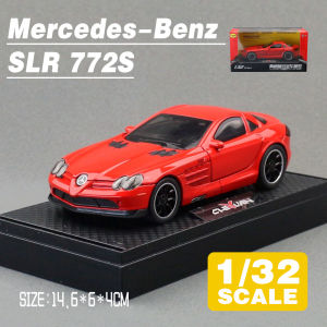 LEO 1:32 Mercedes-Benz SLR 772S Diecast Model Car Alloy Cars Toys Collection Gift For Kids Boy Girl
