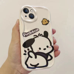 Pacha Dog Suitable for Redmi 14R Phone Case Redmi14c Womens Cute Protective Soft Case Cartoon Silicone Ultra-Thin Cream Pattern Drop-Resistant New Arrival All-Inclusive Non-Collision Super Nice Phone Case