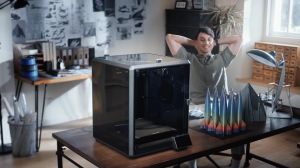 Creality K1 MAX 3D Printer รับประกัน 10 ปี ความเร็ว 3D Resin Printers Upgrade 300°C หัวฉีดอุณหภูมิสูง พื้นที่พิมพ์ 300*300*300 มม ความเร่งอยู่ 20000 มม./วินาที