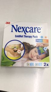 3M Nexcare ColdHot Therapy Pack Happy Kids แผ่นเจลประคบร้อนและเย็น สำหรับเด็ก ลายการ์ตูน กล่องละ 2ชิ้น