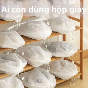 PISSA | Túi Đựng Giày Chống Bụi Thoáng Khí Dày
