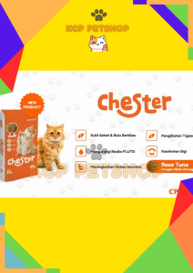 Chester Tuna Fresh Pack 800gr Makanan Kucing Kering Cat Food Dry Food Kibble Kotak Kemasan Fresh