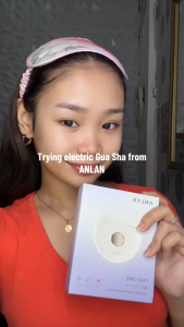 An LAN MALL  Electric Gua Sha Scrapping Massager Heat/Cold V-ibration Neck Face Slimming Lifting Anti-Wrinkle