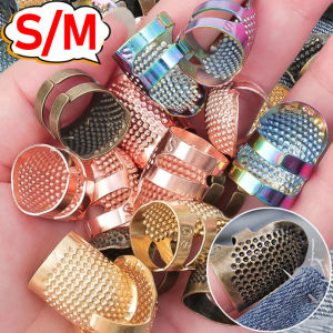 Retro Finger Protector Antique Thimble Ring Handworking Needle Anti Slip Thimble Needles Home DIY Sewing Sets Tools Accessories