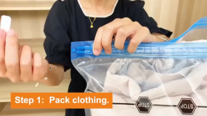 Goldstar Vacuum Sealer Bag Vacuum Storage Bag Reusable Sealed Compression Bag Clothes Storage Bag