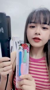 Máy duỗi tóc ép là thẳng tóc chính hãng ZLIFE Z369 - Máy làm tóc thẳng bóng mượt giữ nếp lâu