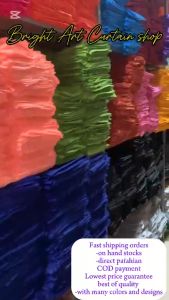 BRIGHT Lababo Curtains: Half Kurtina & Kitchen Sink Curtain Design