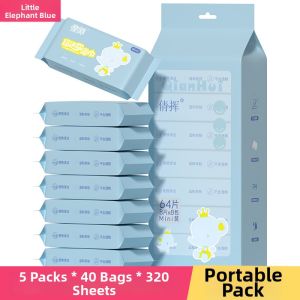 Portable Baby Wet Wipes 8 Sheets