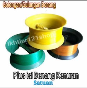 Tempat Gulungan Benang/Tempat Benang Layang-Layang Plus Benang Satuan
