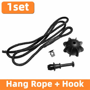Yitong 1/2set Car Rear Boot Parcel Shelf Support Hang Rope Trunk Cargo Cover Strap String Retaining Clip Auto Replacement Parts