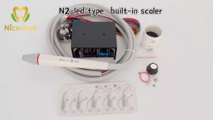 Built-In Dental Ultrasonic Scaler with LED Light Instrument for Cleaning Filling Teeth for Dental Unit