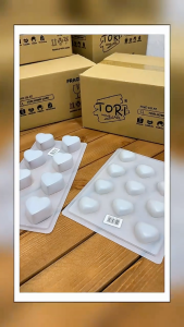TORI HOME CARE™ Love Jelly Mould | Acuan Agar - Agar | Cake Chocolate Cookies Mould