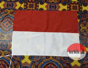 Bendera Merah Putih Katun 40x60 Cm - Bendera Indonesia Premium Tebal