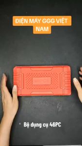 [LOẠI TỐT] Bộ dụng cụ mở bu lông ốc vít bộ dụng cụ sửa chữa ô tô xe máy bộ dụng cụ đa năng 46 chi tiết cầm tay cao cấp