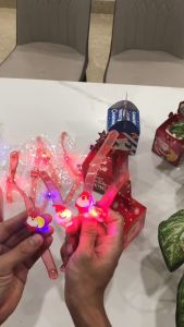 Combo 10 Vòng tay Noel phát sáng đồng hồ đeo tay phát sáng MÓN QUÀ NOEL dễ thương cho các bé.