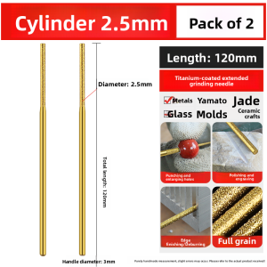 MONLEYTA | Titanium Coated Long Diamond Grinding Needle Tile Drilling Tool