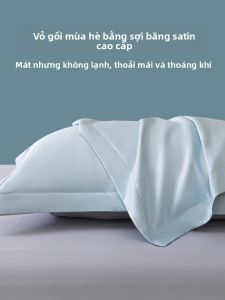 KAMONI | Vỏ Gối Mát Mẻ Bằng Lụa Băng 48cmx74cm