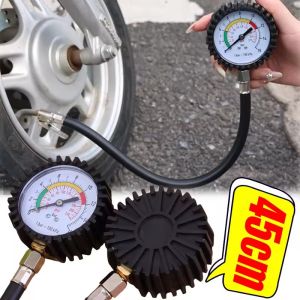 เครื่องวัดแรงดันลมยางรถมอเตอร์ไซค์คอมเพรสเซอร์เครื่องมือเครื่องสูบลมเครื่องทดสอบการวัดอเนกประสงค์
