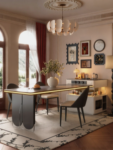Adjustable Ceramic Home Dining Table