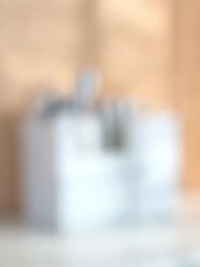 【D237】Kotak Penyimpanan Kosmetik Dua Lapis Meja Kapasiti Besar Cosmetic Multi Compartments Desk Organizers