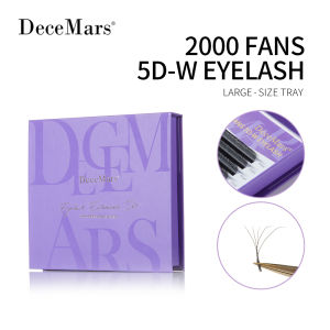 DeceMars Large Amount YY 3D 4D 5D 6D Large-size Tray Eyelash Extension for Makeup